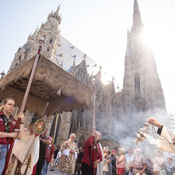 Fronleichnam 2025 / Erzdiözese Wien/ Schönlaub