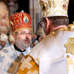 byzantinisches Pontifikalamt Stephansdom / Erzdiözese Wien/ Schönlaub byzantinisches Pontifikalamt Stephansdom